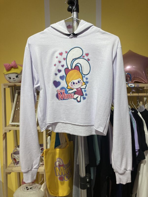 Moletom cropped