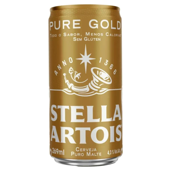 Cerveja Stella Pure Gold - 269ml